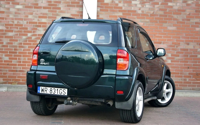 Toyota RAV4 cena 32900 przebieg: 115736, rok produkcji 2000 z Radom małe 596